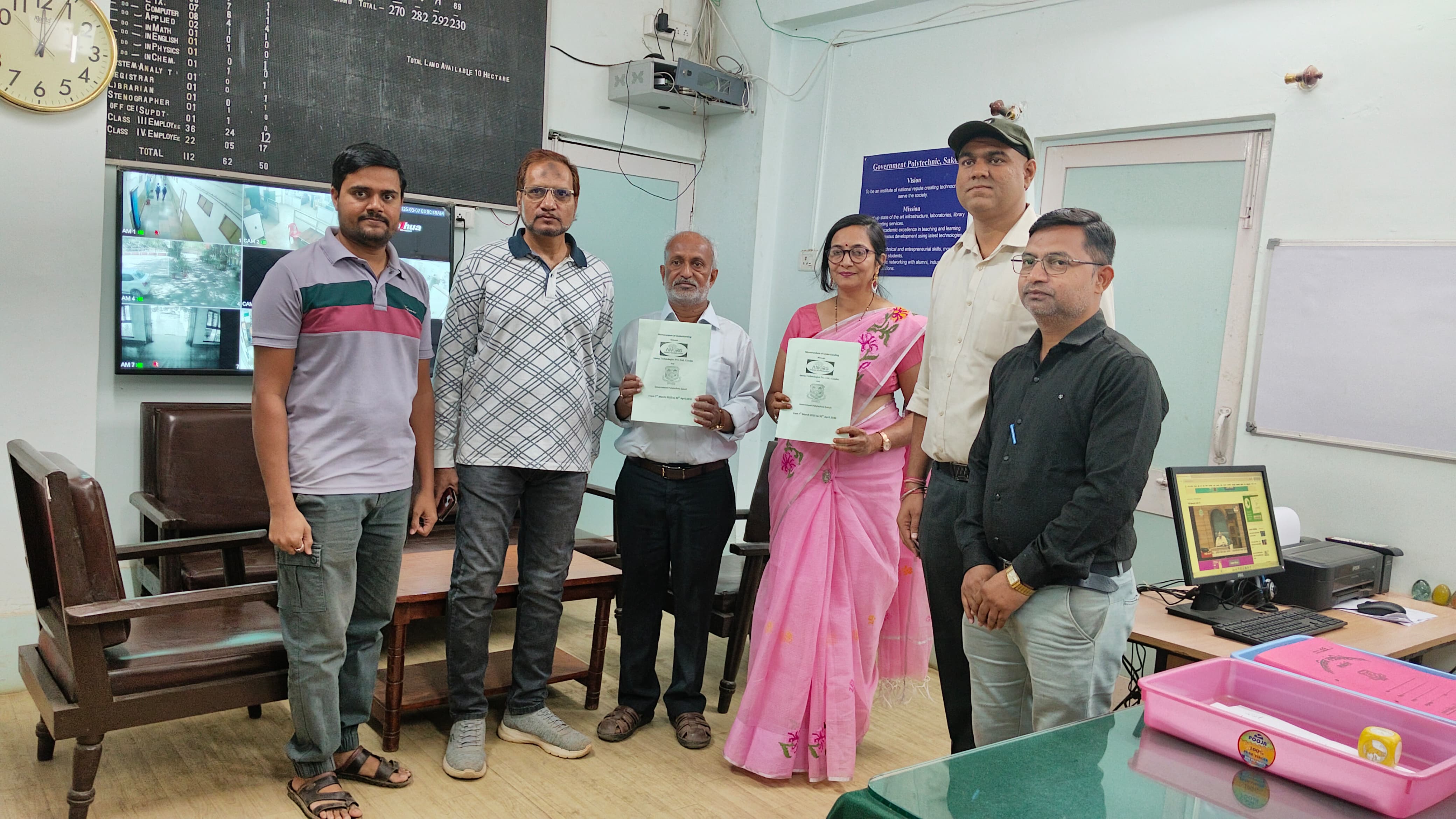 ANORG Technology Partners with Government Polytechnic College, Sakoli (MH)